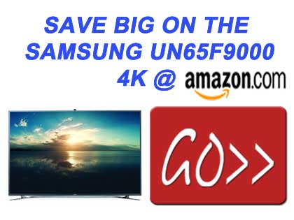 Samsung UN65F9000 65-Inch 4K Ultra HD 120Hz 3D Smart LED TV